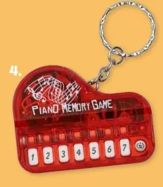 Promotie: Piano sleutelhanger