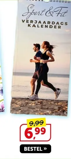 Aanbieding: Verjaardags kalender
