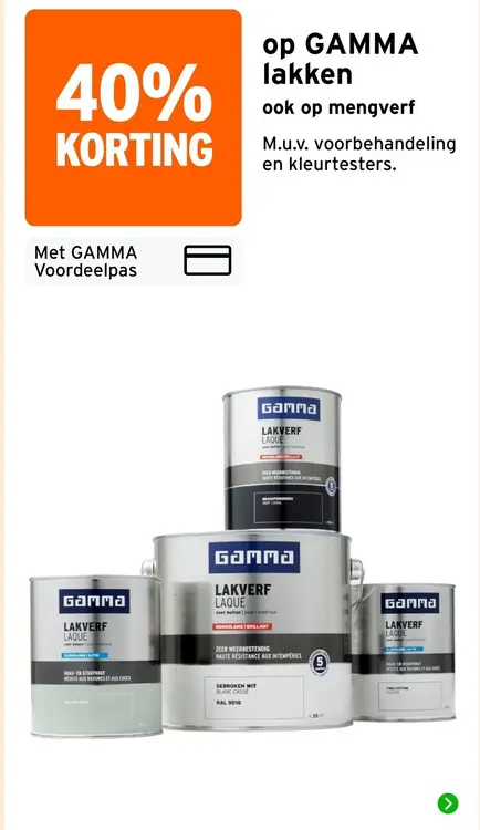 Aanbieding: Lakken