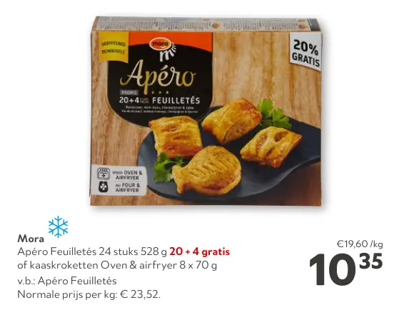 Promotie: Apéro Feuilletés