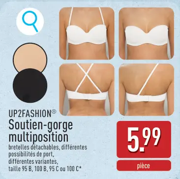 Offre: Soutien-gorge multiposition