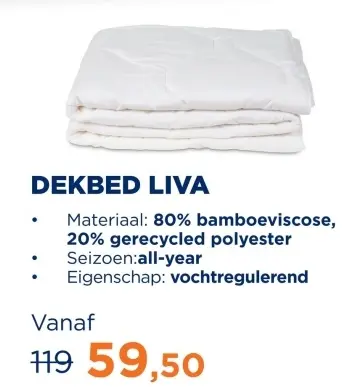 Aanbieding: Dekbed liva