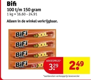 Promotie: Bifi