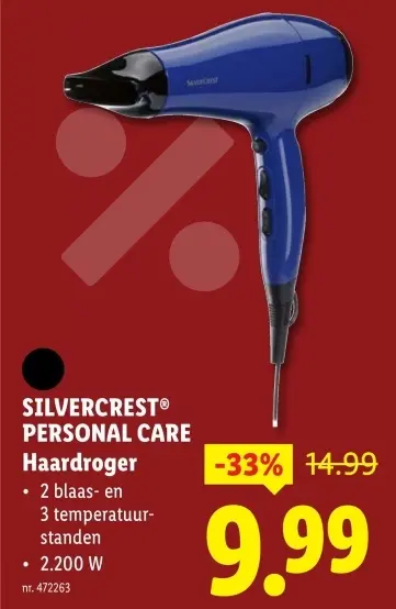 Promotie: Haardroger