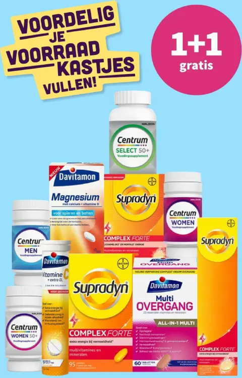 Promotie: Vitaminen en mineralen
