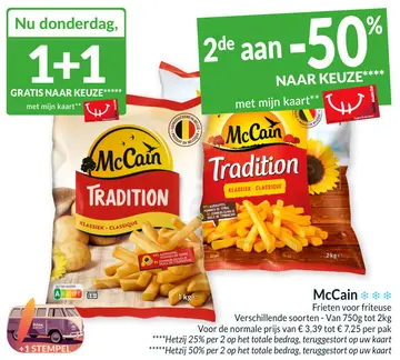 Aanbieding: Frieten voor friteuse