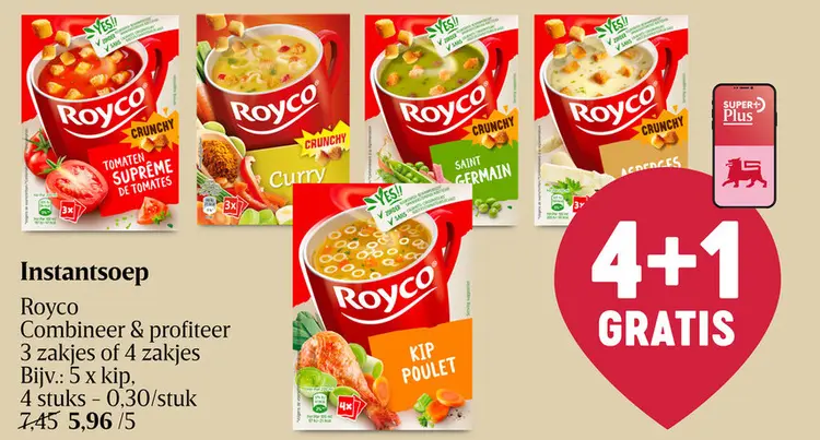 Aanbieding: Instantsoep