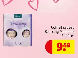 Offre: Coffret cadeau Relaxing Moments