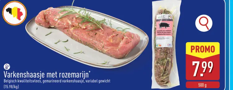 Aanbieding: Varkenshaasje met rozemarijn