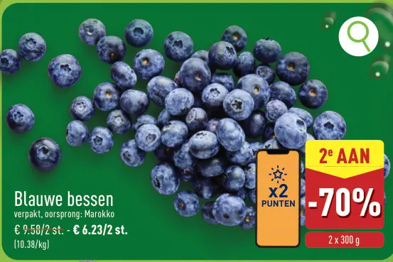 Promotie: Blauwe bessen