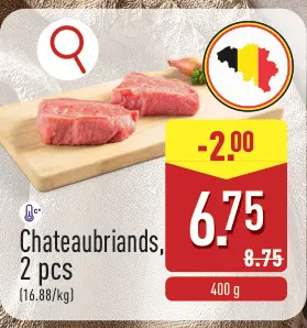 Offre: Chateaubriands