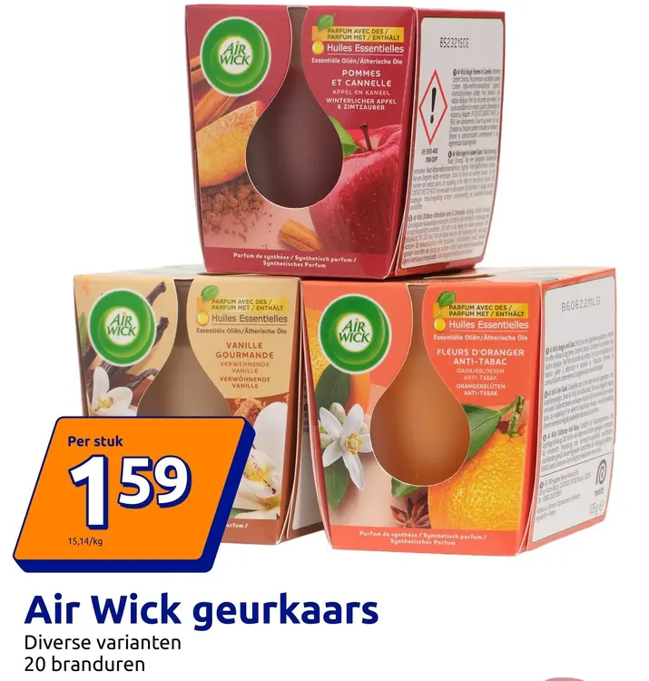 Aanbieding: Air Wick geurkaars