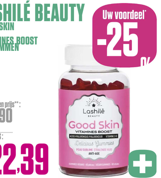 Aanbieding: Lashilé Beauty Good Skin Vitamines Boost