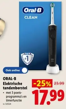 Promotie: Elektrische tandenborstel