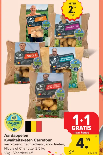 Aanbieding: Aardappelen Kwaliteitsketen Carrefour