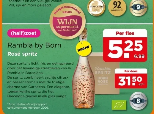 Aanbieding: Rambla by Born Rosé spritz
