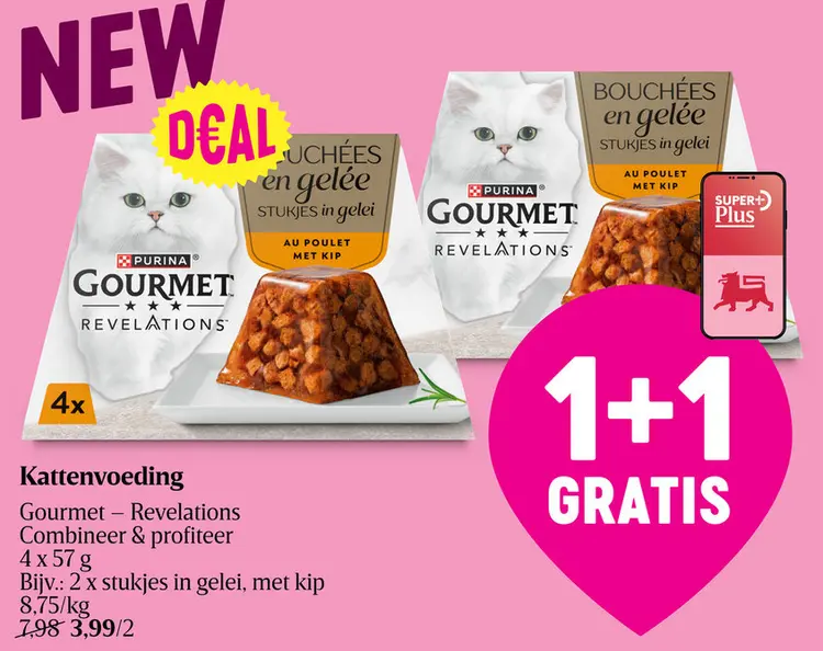Promotie: Kattenvoeding Gourmet Revelations