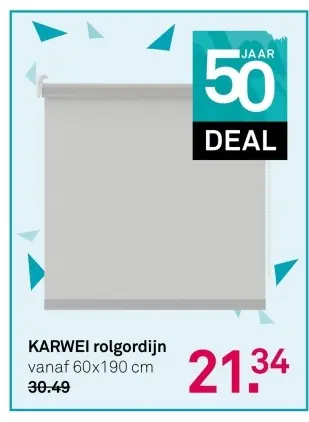 Aanbieding: rolgordijn