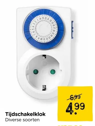 Promotie: Tijdschakelklok