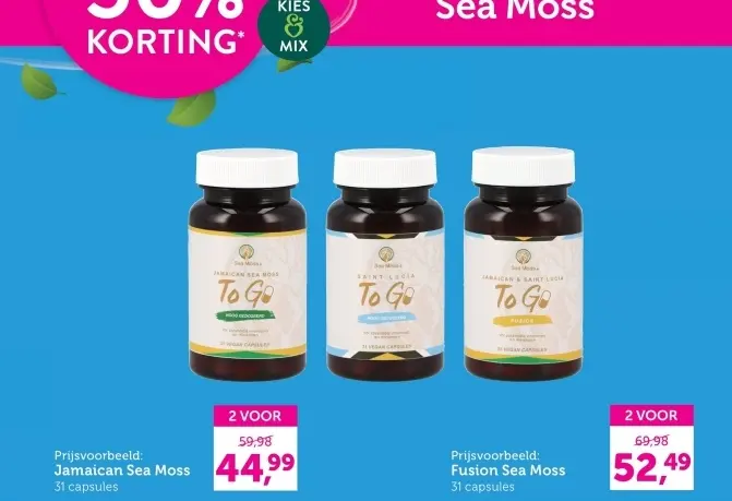 Promotie: Jamaican Sea Moss