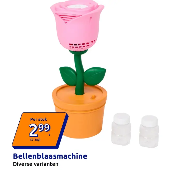 Promotie: Bellenblaasmachine