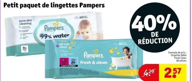 Offre: Petit paquet de lingettes