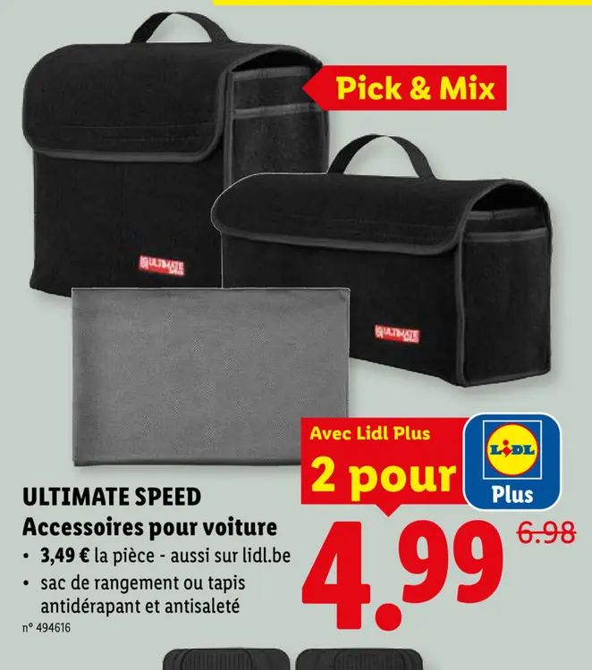 Offre: Accessoires pour voiture