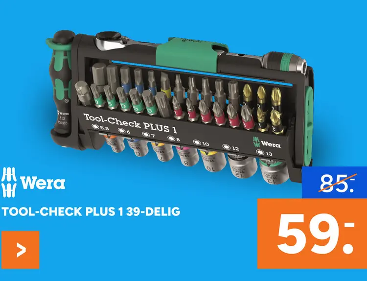 Aanbieding: Tool-check plus 1