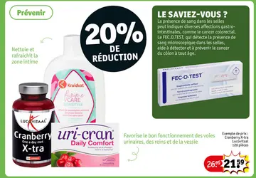 Offre: Cranberry X-tra