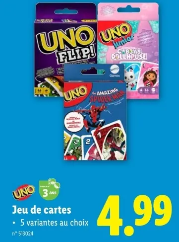Offre: Jeu de cartes