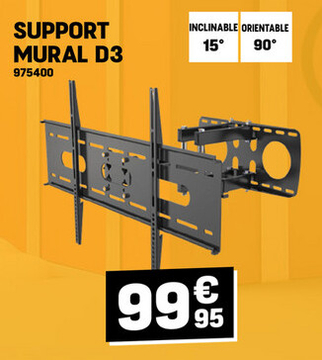 Offre: SUPPORT MURAL D3