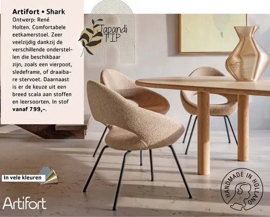 Promotie: Artifort Shark