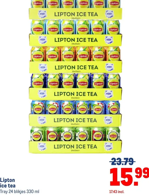 Aanbieding: Lipton ice tea
