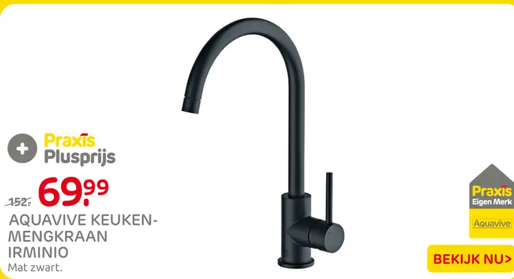 Aanbieding: Keukenmengkraan Irminio