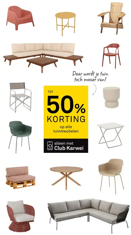Aanbieding: Tuinmeubelen