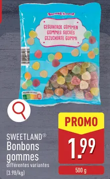 Offre: SWEETLAND® Bonbons gommes