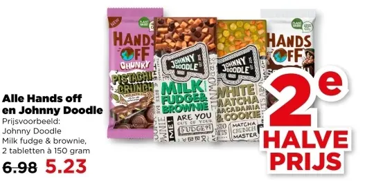 Aanbieding: Hands off en Johnny Doodle