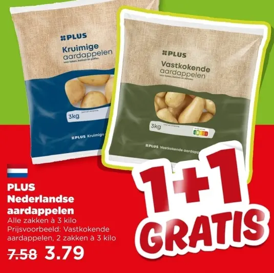 Aanbieding: Nederlandse aardappelen