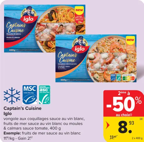 Offre: Captain's Cuisine