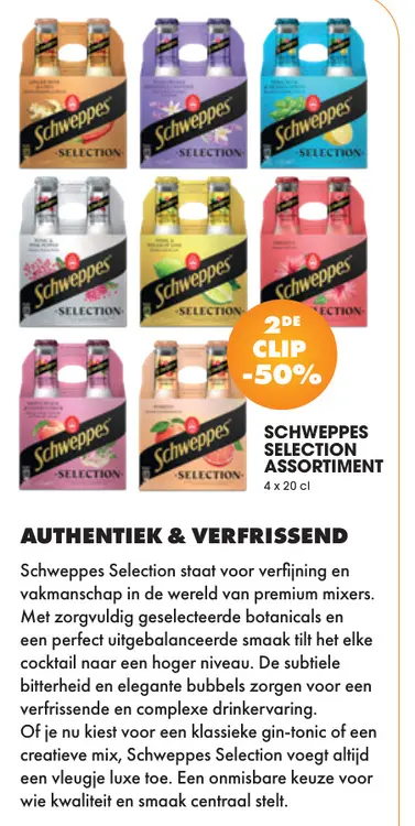 Promotie: Schweppes Selection Assortiment