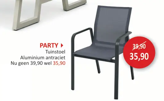 Promotie: Pary Tuinstoel