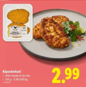 Promotie: Kipschnitzel