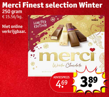 Aanbieding: Merci Finest selection Winter