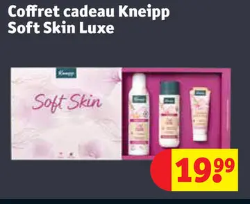 Offre: Cofret cadeau Kneipp Soft Skin Luxe