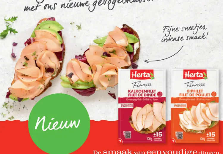 Promotie: Kalkoenfilet Finesse & Kipfilet Finesse