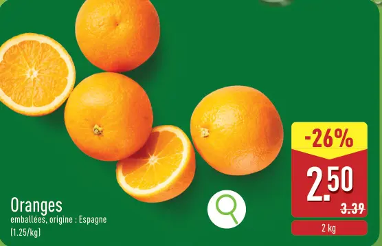 Offre: Oranges