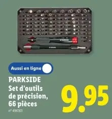 Offre: Set d'outils de précision