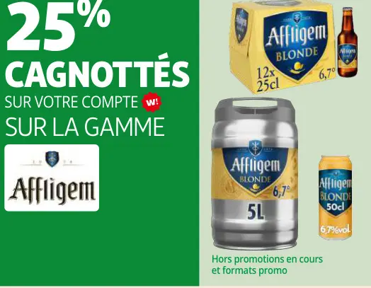 Promotie: Affligem Blonde