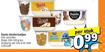 Aanbieding: Danio kindertoetjes