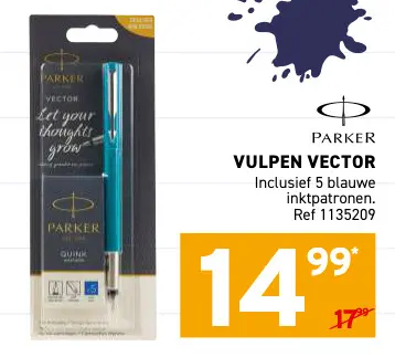 Promotie: Vulpen vector